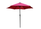 접은 큰 빨때 큰 옥외테라스 우산 개인적 로고 쉬운 개방