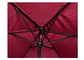 접은 큰 빨때 큰 옥외테라스 우산 개인적 로고 쉬운 개방