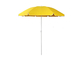 코팅된 소동 은과 야외 강철 해변 우산