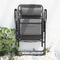사무실 낮잠 금속 5개의 위치 Foldable 정원 안락 의자 분말 코팅