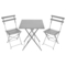 파티오 BSCI 접이식 야외 테이블과 의자 3pcs 세트