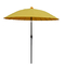 섬유 유리는 2.7M 야외 우산 Uv 보호 주문 제작된 색을 놀립니다